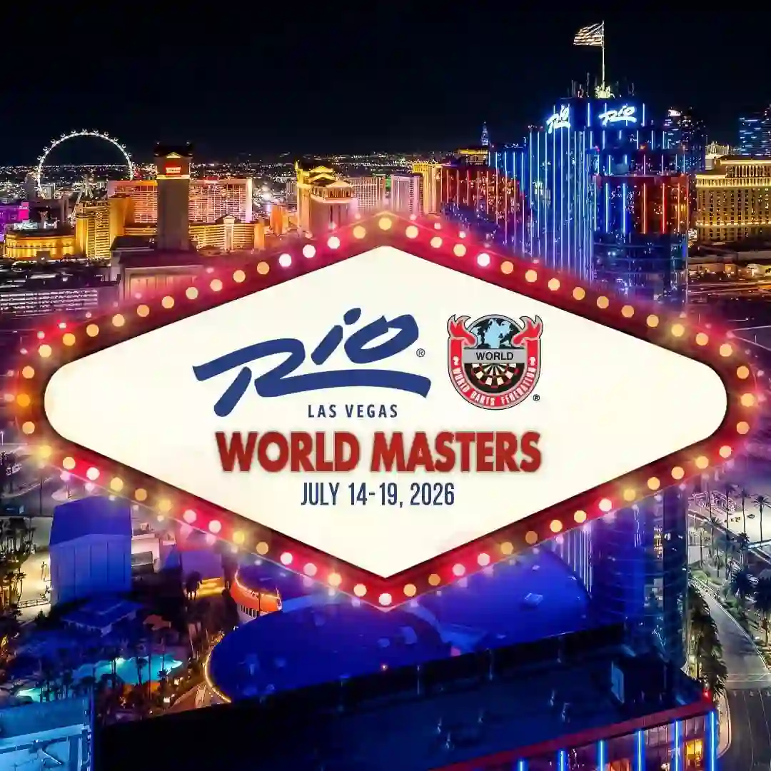 Plakat der World Masters in Las Vegas im Juli 2026