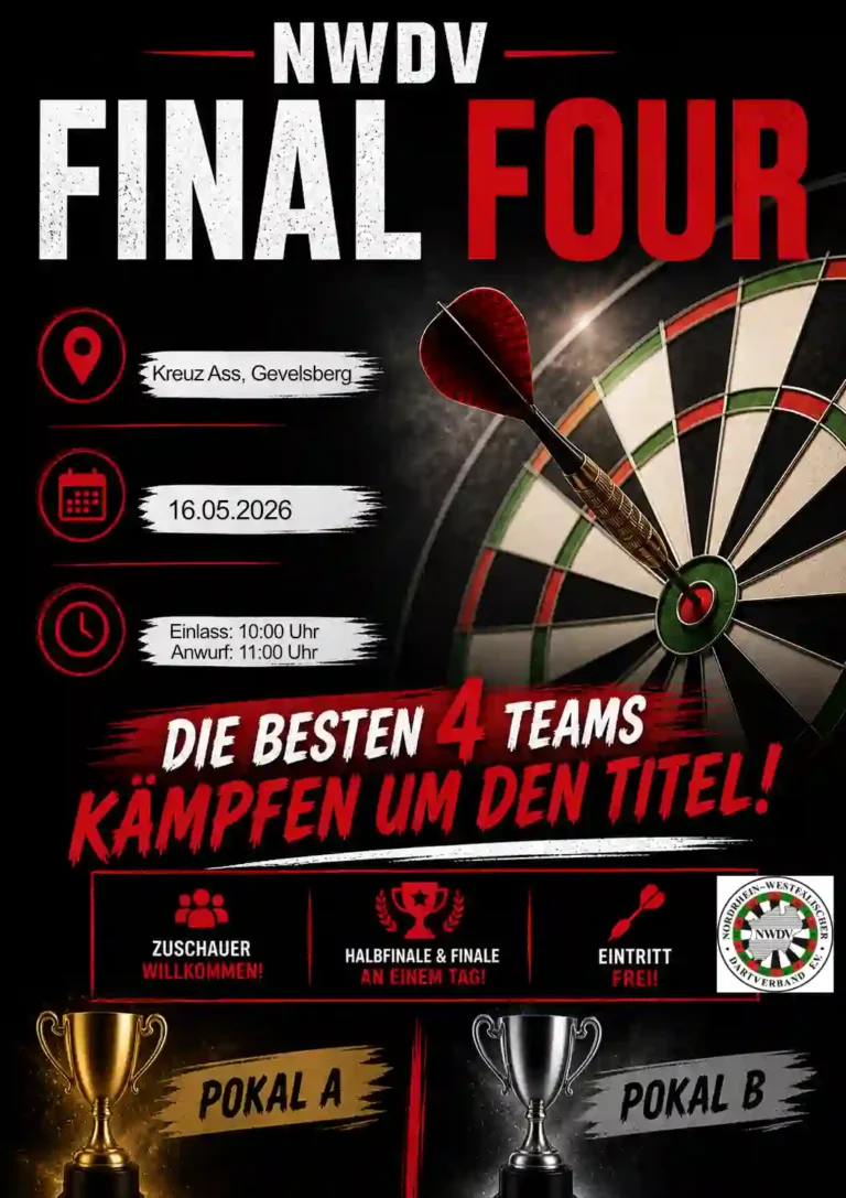Plakat zum Final Four 26