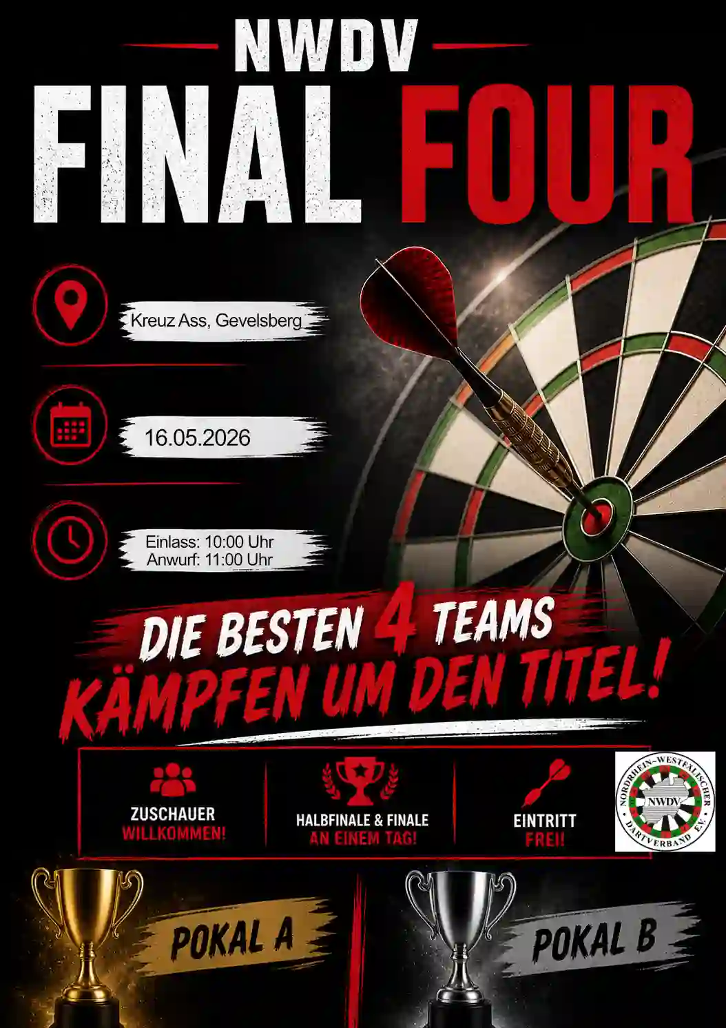 Plakat zum Final Four 26