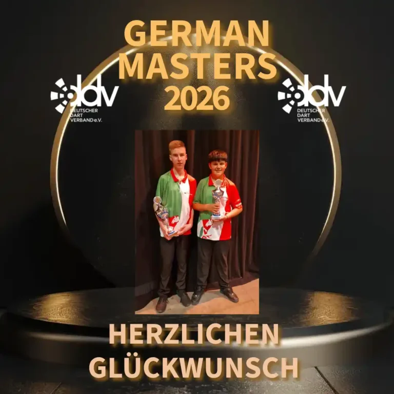 Plakat Deutscher Meister Jugend 2026