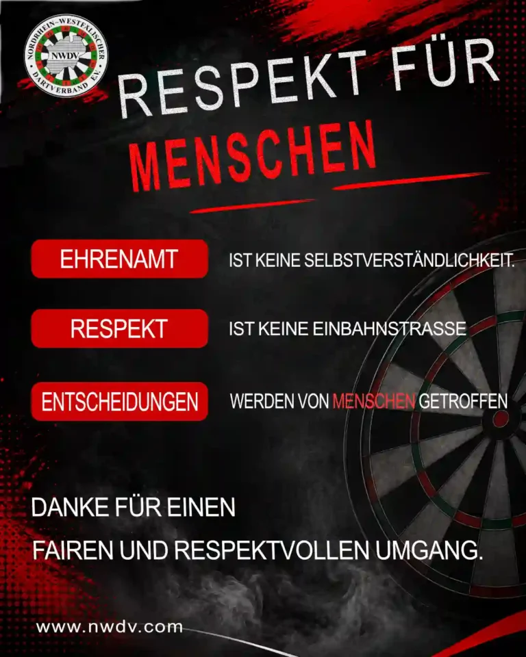 Plakat - Respekt für Menschen