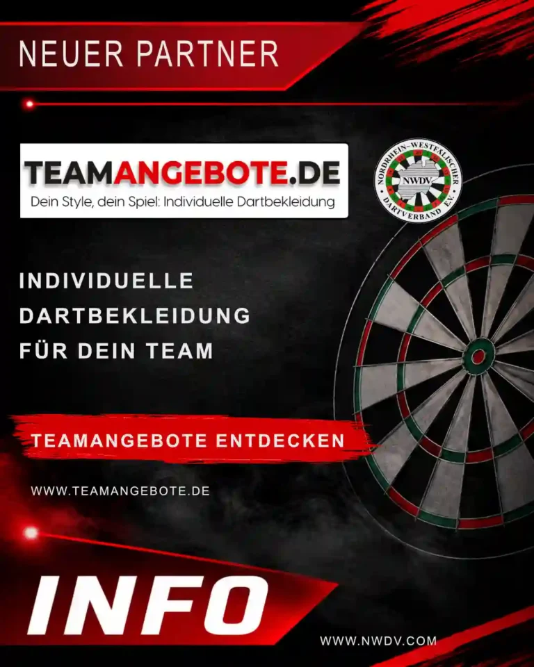 Plakat - Bekanntgabe des neuen Parnter Teamangebote.de
